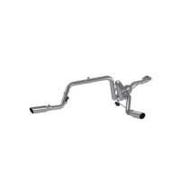 2003-2007 Chevrolet Silverado 1500 Classic 4.8/5.3L EC/CC-SB 2.5'' Catback Sportavgassystem Dubbla Delade Sidoutblås AL MBRP